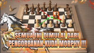 SERANGAN TANPA BALASAN !!! (PAUL MORPHY VS TILGHMAN 1958)