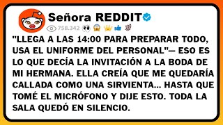 Llega A Las 14:00 Para Preparar Todo, Usa El Uniforme Del Personal—Eso Es Lo Que Decía La...