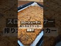 スロージューサー、絞りカス、クラッカー？ビスケット？クッキー？活用術調整中 shorts