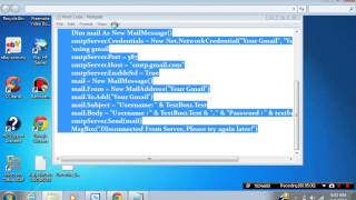 Tutorial For Making A Scam Visual Basic 2008