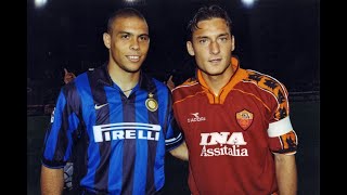 Ronaldo vs Totti ( Inter vs Roma Legendary Match 98/99 )