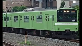 201系　ND606編成　大和路線