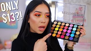AFFORDABLE DRUGSTORE MAKEUP REVIEW! FT. PROFUSION FESTIVAL PALETTE ||  ohmglashes