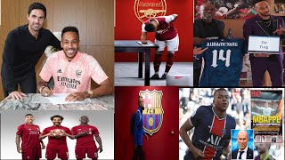 Arsenal Aubemeyanga Deal done 100% | Salah Mane Firmino bose baragurishwa | Madrid Mbape byashyushye
