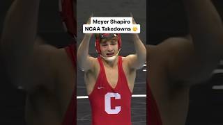 Meyer Shapiro’s takedowns at 2024 NCAAs were UNREAL 😳