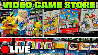 VIDEO GAME SHOP -- OPEN ALL DAY! (11am-9pm) - SHOP ONLINE NOW: Link in Description!