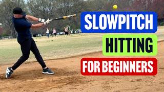 How to Hit in Slow Pitch Softball [For Beginners]