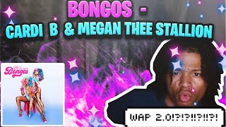 THEY ATE THIS VIDEO😩😏| Cardi B & Megan Thee Stallion - Bongos (REACTION)