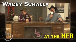 FROM THE NFR: Wacey Schalla the 2024 All-Around Rookie Contender | The Luke Branquinho Show