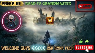 #live #tamil ff Road To Grandmaster Csr Rank Push / Like and subscribe guys #gaming