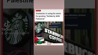 Star bucks supporting palestine #phalestine #ytshorts #shortsfeed #viral