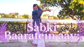 Sabki Baaratein Aayi || Ft. Zaarayesmin || Dance Cover By Rachita 🦋