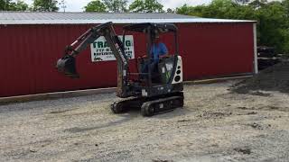 Terex TC16 Mini Excavator