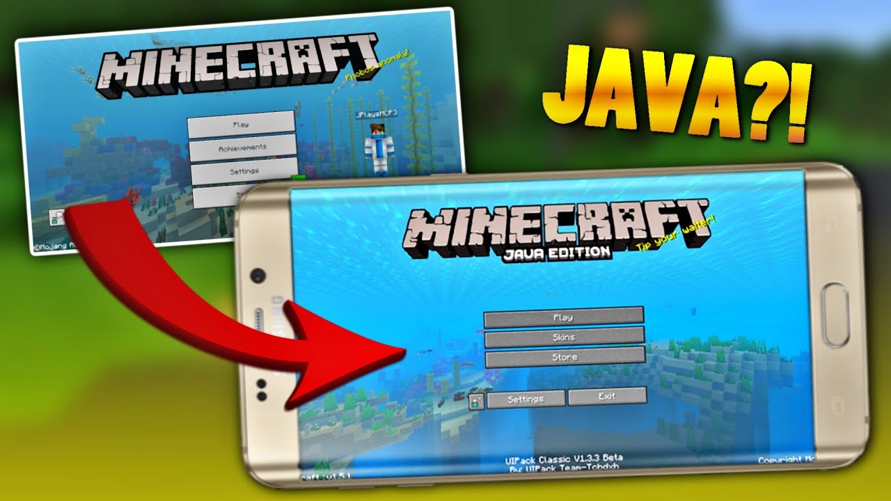 Minecraft Java Edition On Android - Greir