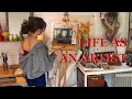 A realistic week working on an oil painting - an Art Vlog ✨