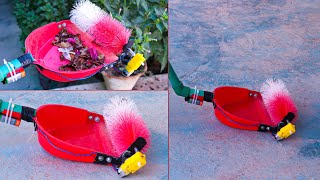 Desi Inventions.  Automatic Dustpan Making #diy