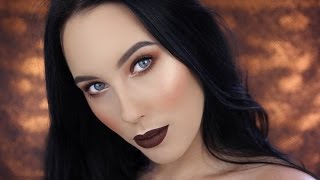 Warm Brown Fall Eye Makeup Tutorial (No Fake Lashes)