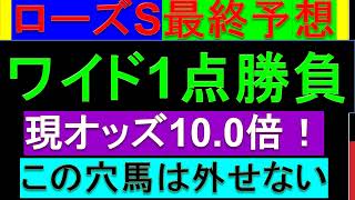 2023年 ローズステークス 予想【この2頭が最強/ローズS/セントライト記念】