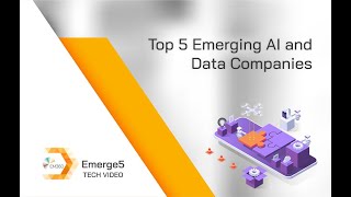 Top 5 Emerging AI and Data Companies