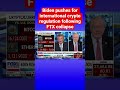 Government using FTX scandal to ‘strangle’ crypto before it gets bigger: Steve Forbes #shorts