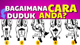 Ternyata Cara Duduk Anda Juga Dapat Mencerminkan Watak Anda Yang Sebenarnya! || Quotes Voice