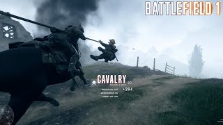 기병은 사람을 꽂아 #BATTLEFIELD1