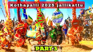 Kothapalli jallikattu 2025 🦬 | Part 3️⃣ | U Kothapalli bull festival | mass hori habba | Must wach💯