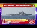 president murmu to embark on ins vikrant will witness navy s operations