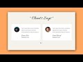 Responsive Testimonial Carousel using Bootstrap 4 & Owl Carousel 2