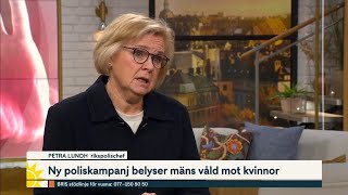 Kritik mot polisen – lågt intresse för våldsutsatta kvinnor | Nyhetsmorgon | TV4 & TV4 Play