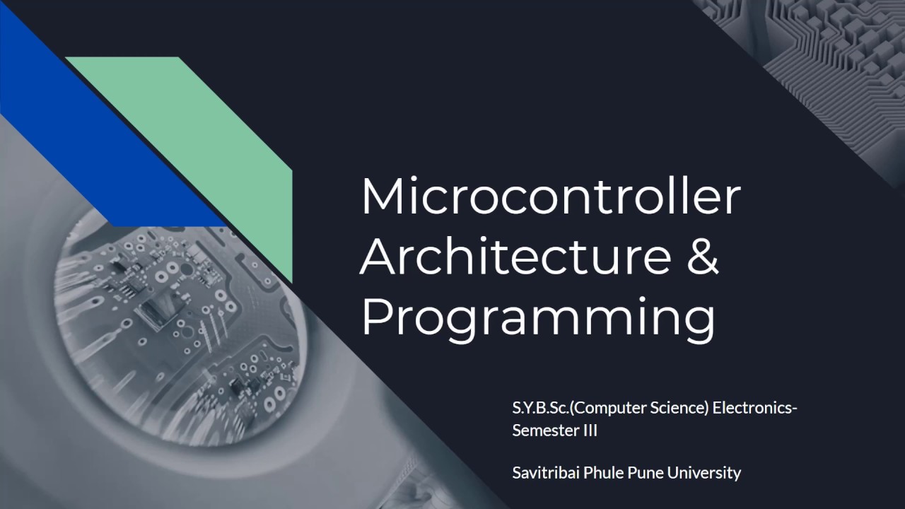 1 Introduction To Microcontroller Youtube