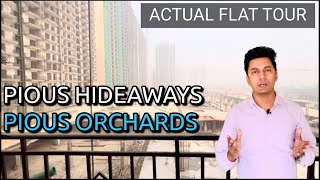 ATS Pious Hideaways - Project Overview \u0026 Actual Flat Tour - 150 Noida #PiousHideaways #orchards