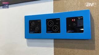 ISE 2025: ACX Europe and NewHank Exhibits DCon Dante-Enabled Audio Wall Converter