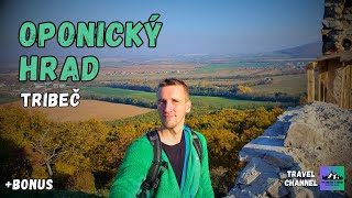 Perfektné výhľadové miesta: Oponický hrad a Veľká skala (Tribeč) |4K|