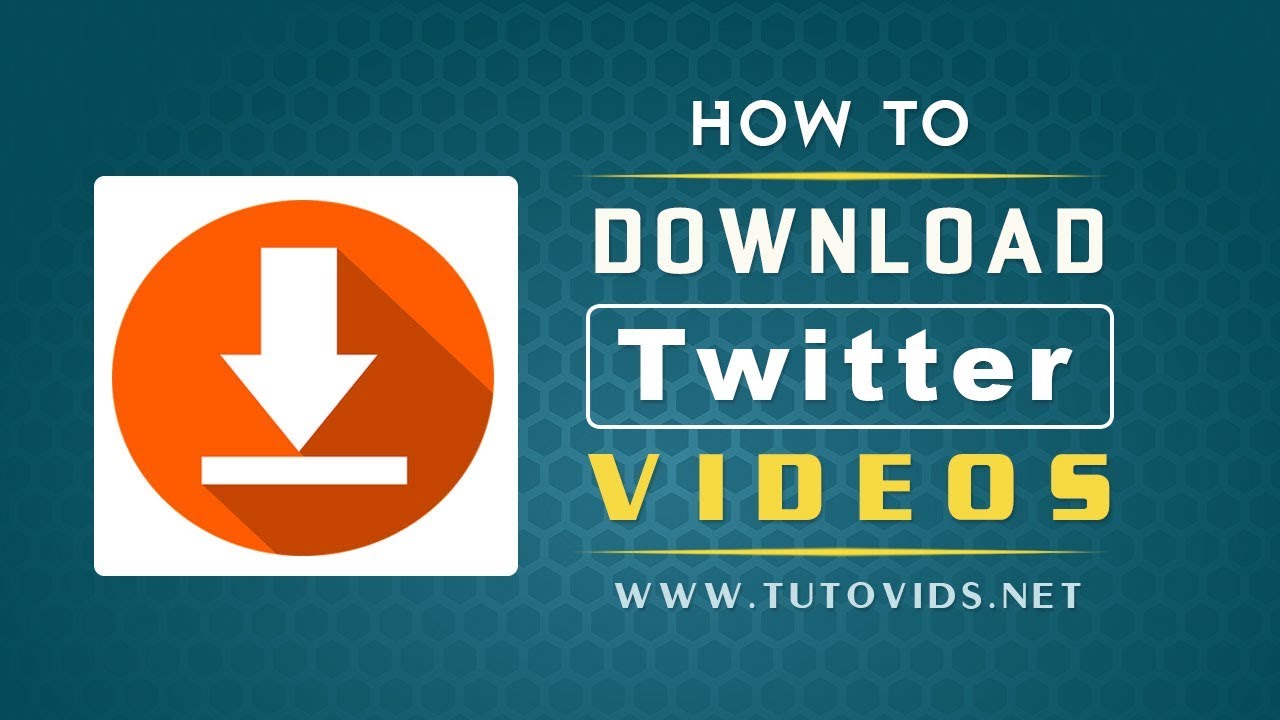 How To Download A Video From Twitter - YouTube