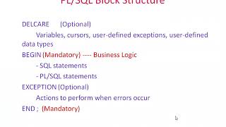 Oracle DB - PLSQL- Declare Variables