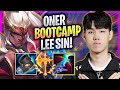 ONER TESTING LEE SIN IN EUW SOLOQ! - T1 Oner Plays Lee Sin JUNGLE vs Kayn! | Bootcamp 2024