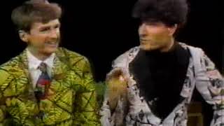 Split Enz on Tom Snyder 1981