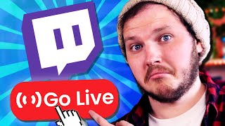 How To Stream On Twitch In UNDER 5 Minutes