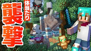 襲撃イベントに挑戦！死にかけながら不死のトーテムGET！！ 115【マインクラフト マイクラ Minecraft】