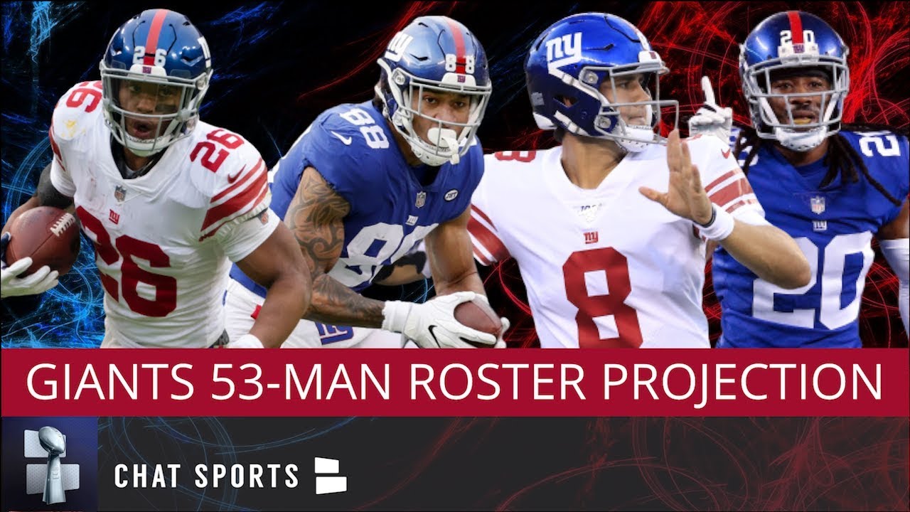 New York Giants 2019 53-Man Roster Projection: Final Edition, Practice ...