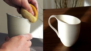 꽃처럼 아름다운 컵 만들기 Making a Flower Shaped Mug