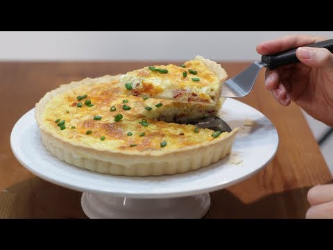 How to make Quiche - Easy Bacon and Cheese Breakfast Quiche Recipe How to make Quiche - Easy Bacon and Cheese Breakfast Quiche Recipe