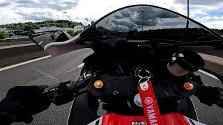 JE TESTE LE YAMAHA R7 !! (PERMIS A2 EN FULL) 🥵