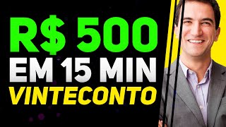 Receba R$500 em 15 Minutos no VinteConto | NOVO MÉTODO | Ganhar DINHEIRO Online