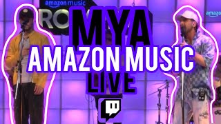 MYA - Fuiste mia | Amazon Music live on twitch