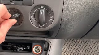 VW Golf Plus не работает печка