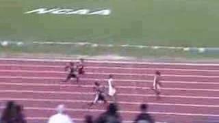 Walter Dix - 2007 NCAA East Regional - 200m Prelims - 20.68