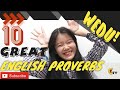 [WEDU!] 10 GREAT ENGLISH PROVERBS!