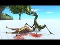 Giant Praying Mantis of Evolution VS All Animal Revolt Battle Simulator ARBS